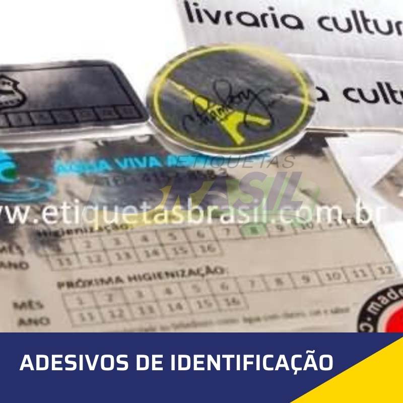 adesivo de identificação