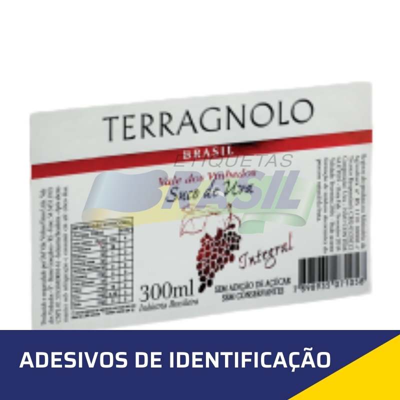 adesivo de identificação