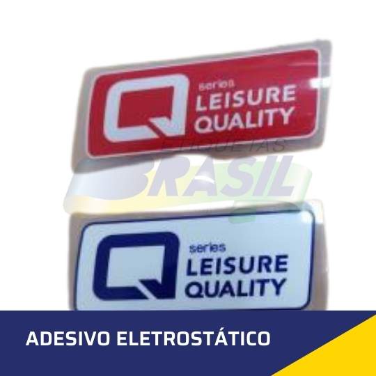 adesivo eletrostático personalizado