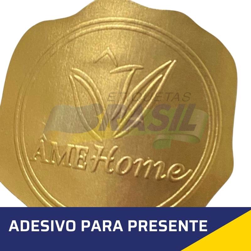 adesivo para presente