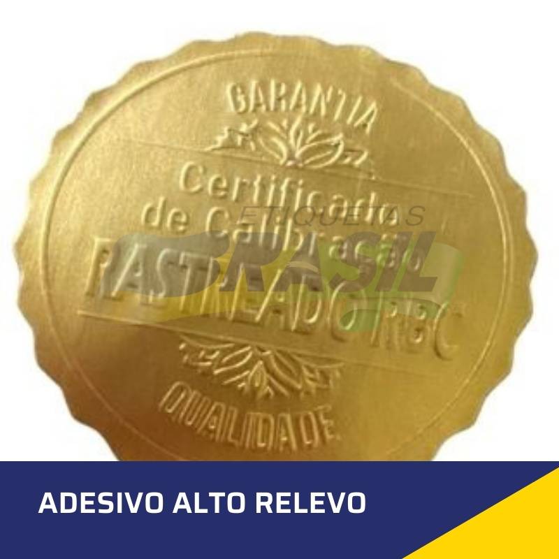 adesivo alto relevo