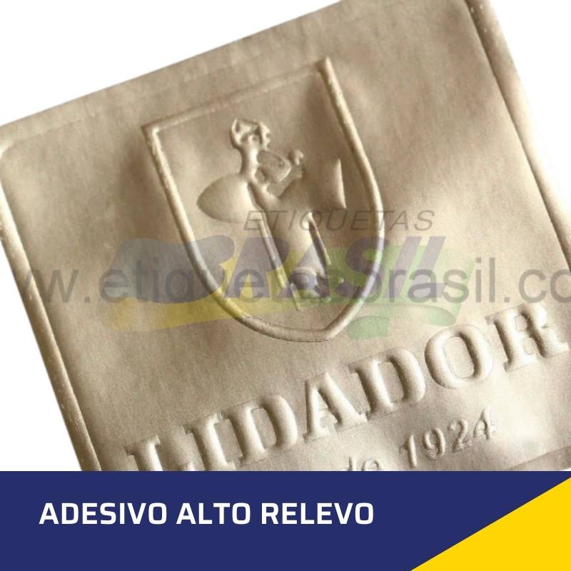 adesivo em relevo personalizado
