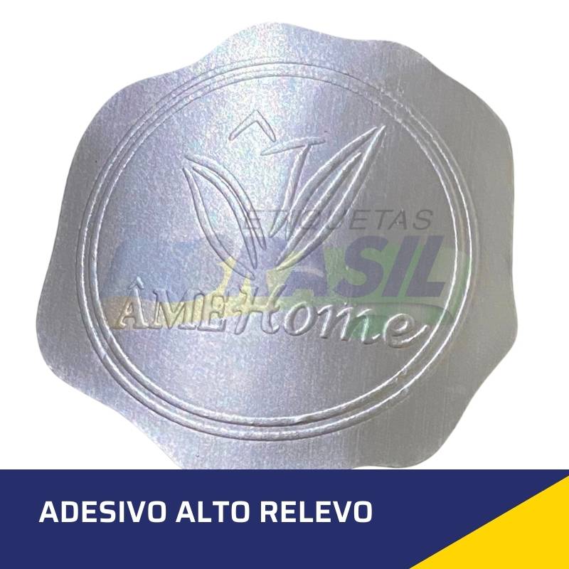 adesivos em relevo