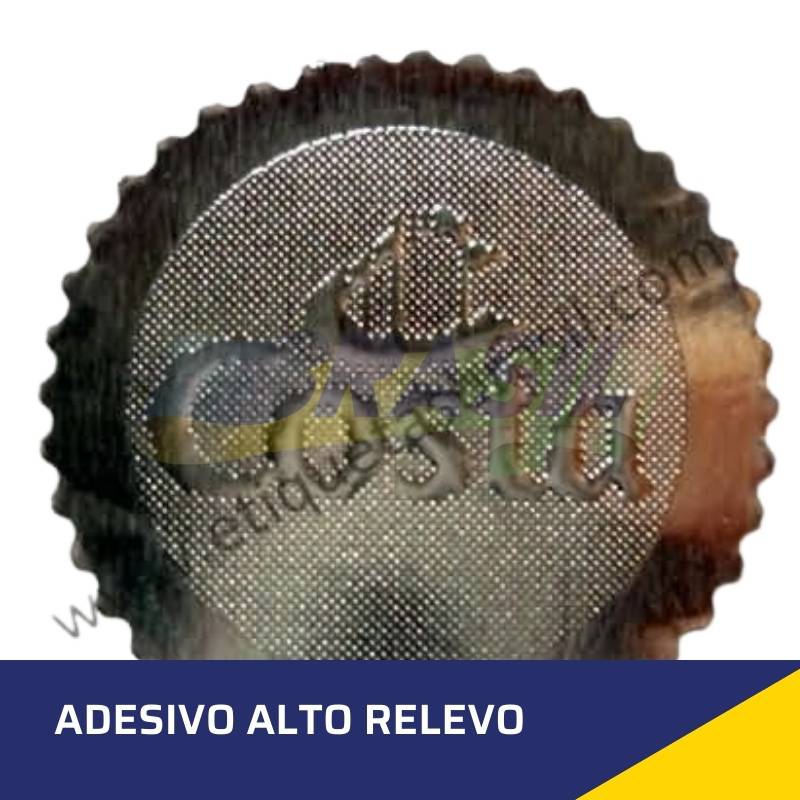 adesivos em relevo