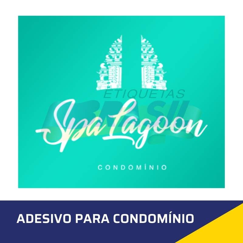 adesivo controle acesso condominio