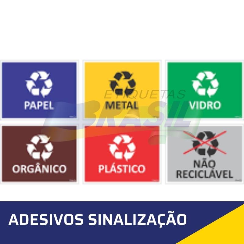 adesivo sinalização