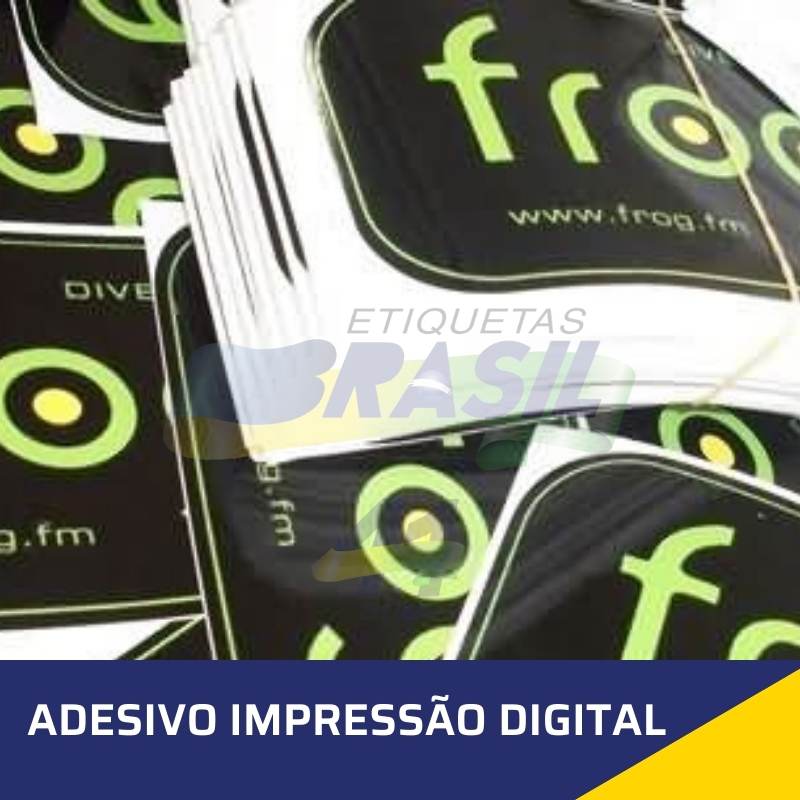 adesivos impressão digital