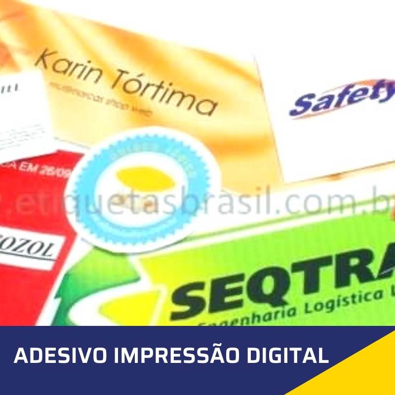 adesivos impressão digital modelos